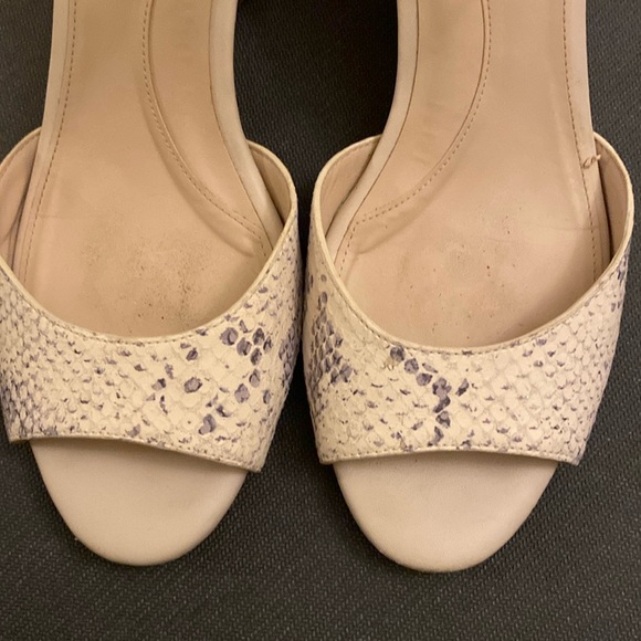 Cole Haan 9.5  Sadie Wedge sandal snake print - Picture 6 of 7